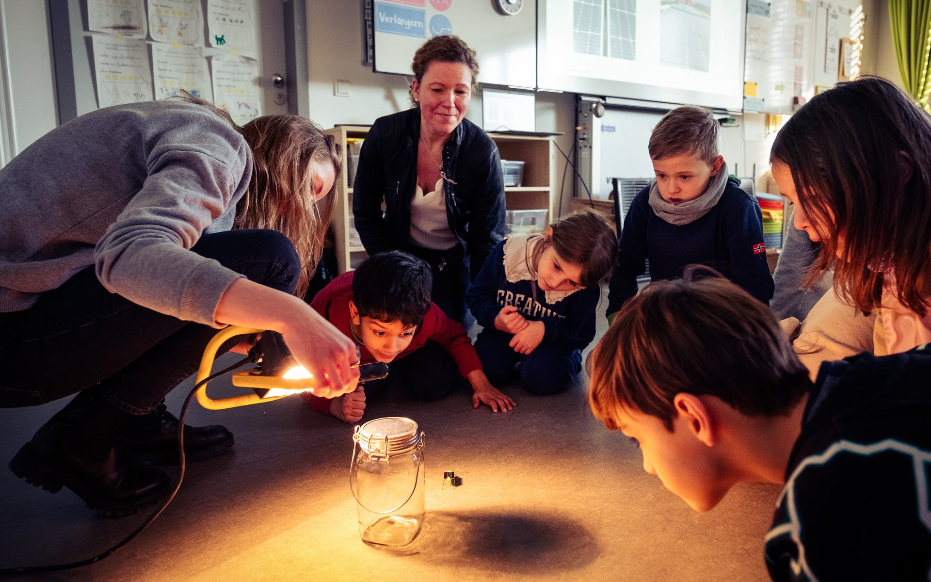 Solar-Experiment in der Grundschule