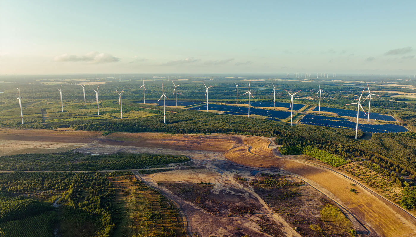 enercity Windparks mit insgesamt 53,5 Megawatt in der Gemeinde Schipkau