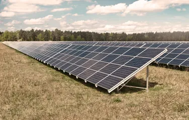 Photovoltaik-Freiflächenanlage