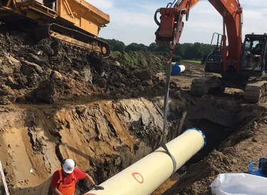 Wasserversorgungsleitung im Fuhrberger Feld wird verlegt