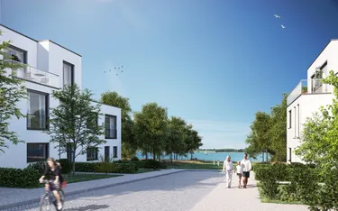 Blicköffnung zum Hafen