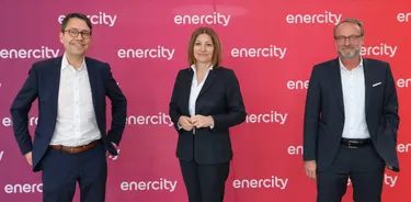 Prof. Dr. Marc Hansmann, Dr. Susanna Zapreva und Dirk Schulte.