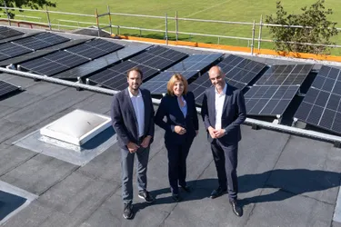 v.l.n.r. Benjamin Chatton, Dr. Susanna Zapreva, Belit Onay