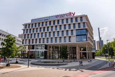 enercity Konzernzentrale vom Glockseeplatz aufgenommen