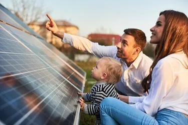 Familie Solaranlage
