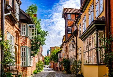 Lueneburg Fachwerkhaeuser