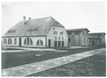 Historisches Bild vom Wasserwerk Grasdorf