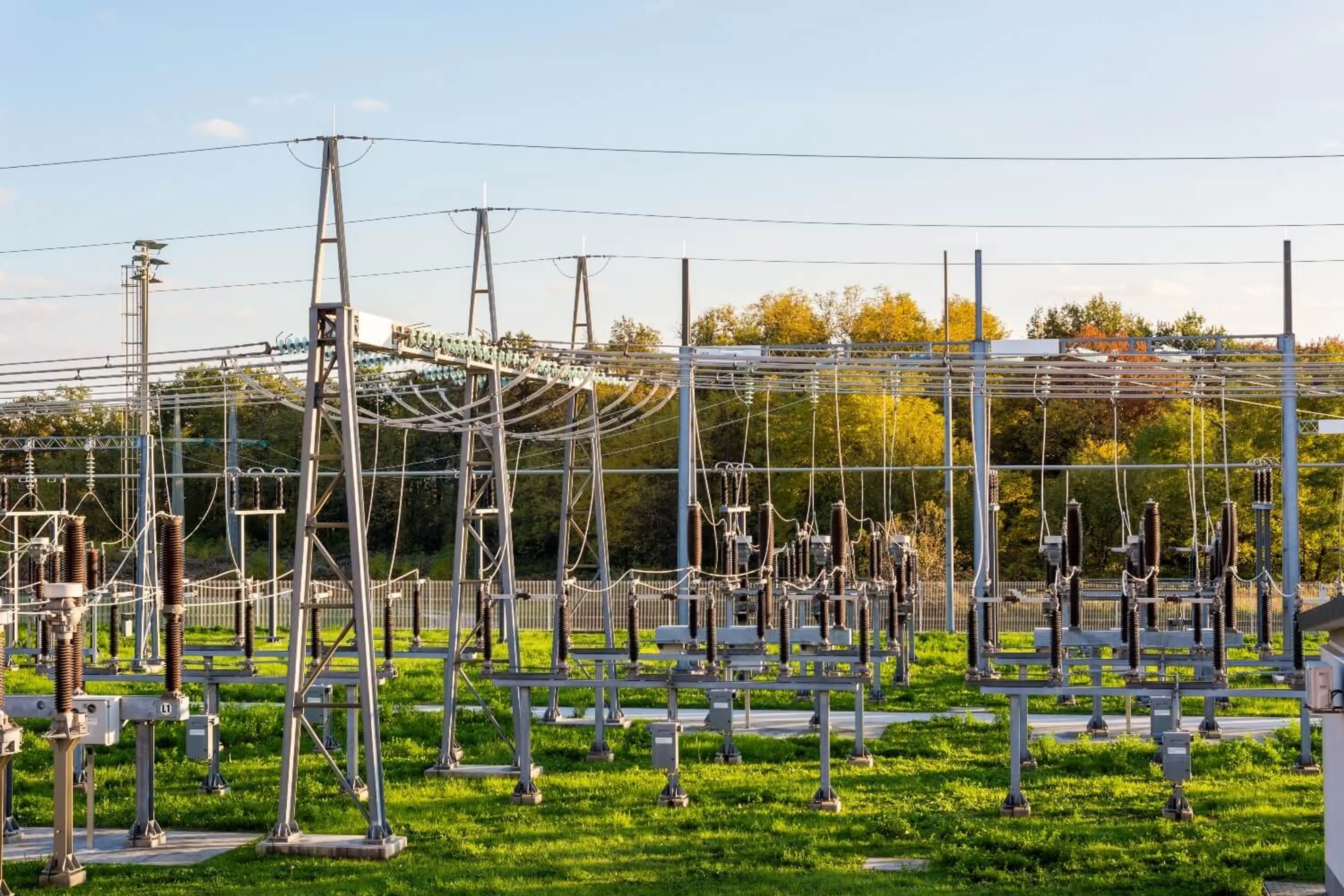KWK-Anlagen Anlage auf grüner Wiese
