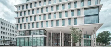 Außenansicht der Konzernzentrale von enercity