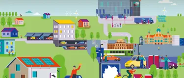 Erklärgrafik E-Mobilität Hannover