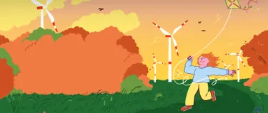 Illustration Windpark Tiefenriede