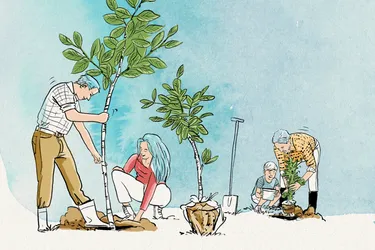 Illustration Wasser ist Leben