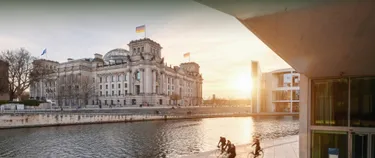 Der Bundestag in Berlin
