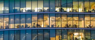 Fenster Bürogebäude