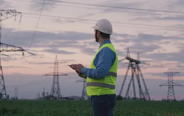 Nahaufnahme eines Technikers