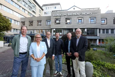 Haupteingang des Klinikums Bremen-Nord.