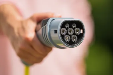 Ladekabel. Dieses Bild zeigt das Ladekabel einer Ladestation.