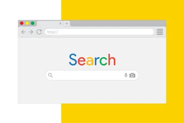 Fakten über Strom: Das Bild zeigt eine Zeichnung einer Suchmaschine im Internet