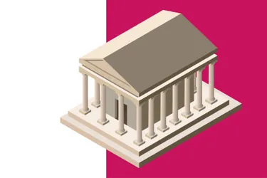 Fakten über Strom: Das Bild zeigt ein Bauwerk der alten Griechen