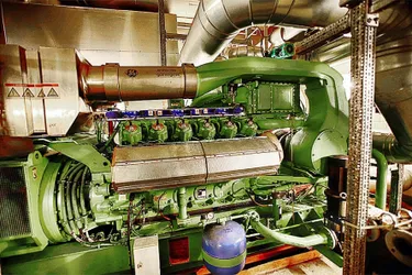 Fernwärme - umweltfreundlich und effizient: Das Bild zeigt eine Biogasanlage in Langenhagen.