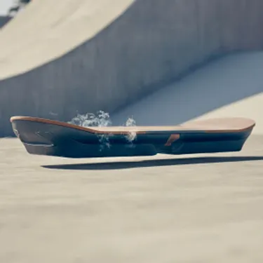 Hoverboard: Das Bild zeigt einen Prototyp eines Hoverboards