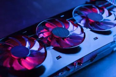 Klimabewusste Gamer setzen auf stromsparende Grafikkarten. Das Bild zeigt eine Grafikkarte, die wenig Strom verbraucht.