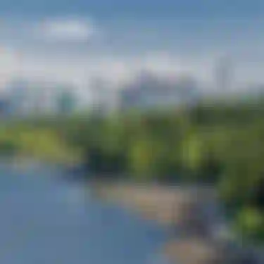 Die grünsten Städte der Welt: Vancouver, Kanada. Das Bild zeigt die Skyline von Vancouver und dem Stadtpark.