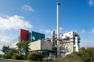 Das Bild zeigt eine von Danpower betriebene thermische Restabfallverwertungsanlage in Bitterfeld-Wolfen.