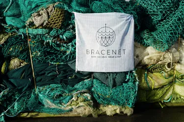 Produkte aus Geisternetzen aus dem Meer