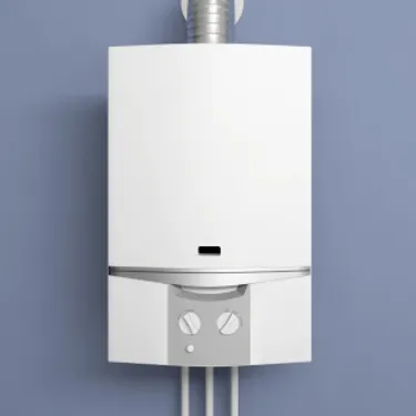 Warmwasserboiler sind permanent im Standby und verbrauchen somit viel Strom. Das Bild zeigt einen klassischen Warmwasserboiler.