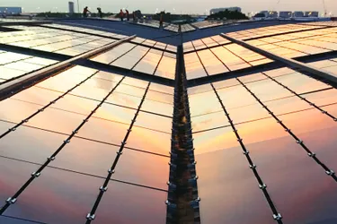 Dachsolaranlage