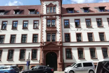 Wohngebäudekomplex. Dieses Bild zeigt ein Wohnkomplex der Wagenerschen Stiftung.