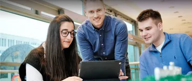 Junger Nachwuchs: Selin Çağlar, Simeon-Lukas Hennigs und Daniel Lehmann