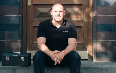 Servicetechniker Boris Höhn