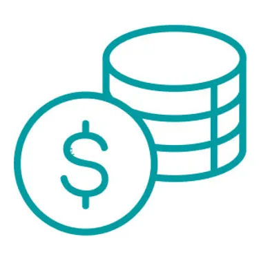7 Mythen über E-Autos: Die Grafik zeigt eine Zeichnung eines Geldsymbols