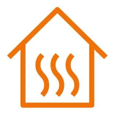 Das Gimmick zeigt ein Haus