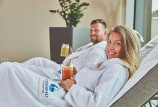 Entspannung im Wellnessbereich