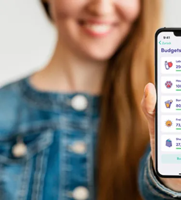 Finanzguru App Budgetübersicht