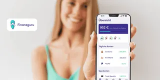 Finanzguru App zeigt Kontoübersicht