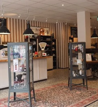 Innenansicht eines Cafés