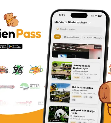 Schüler FerienPass App Übersicht