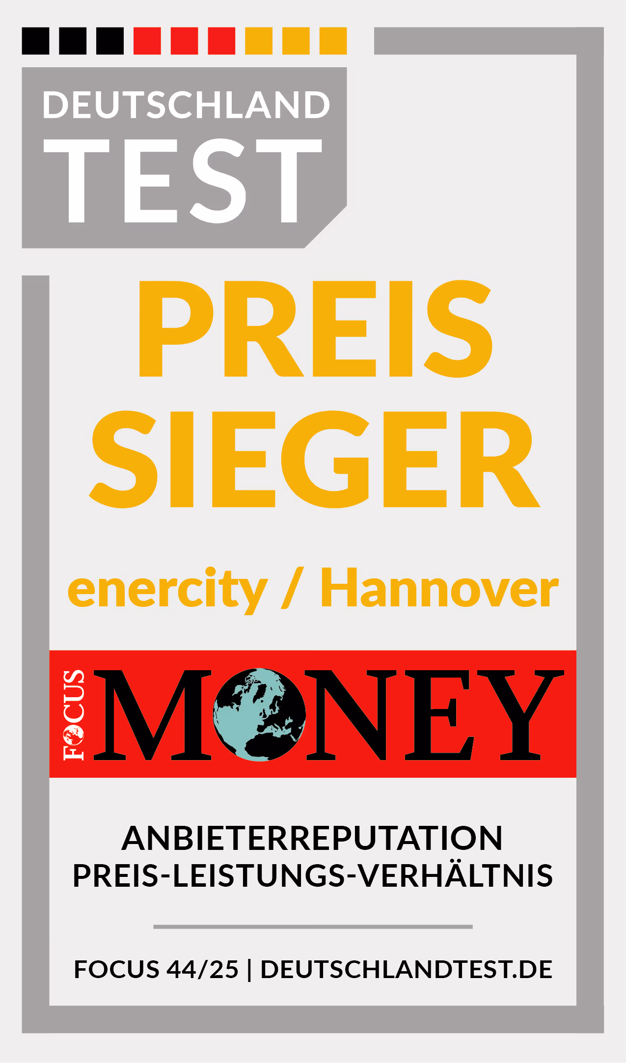 Deutschland Test - Preissieger